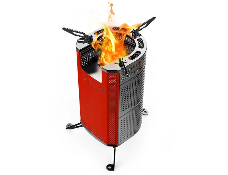 Portable Outdoor Camping Wood Biomass Stove High Altitude Stove Wood Burning Stove